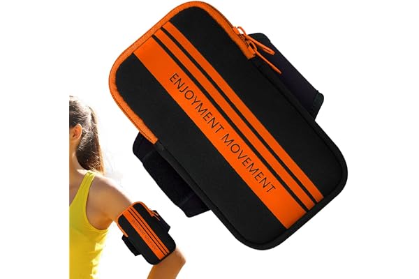 Armband Hållare - Armband löparväskor,Vattentät sportmobilhållare Fodral & blixtlåsficka Bilnyckelhållare