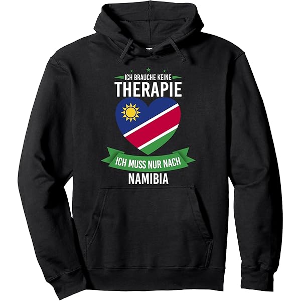 Namibia Skyline Hoodie - Reise Urlaub Pullover Mit Städtesilhouette