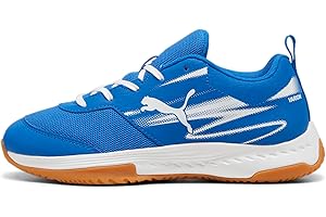 PUMA Unisex Kids Varion Ii Jr Indoor Court Shoe, Puma Team Royal Puma White Gum, 5 UK