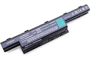 vhbw Li-Ion Akku 8800mAh (11.1V) kompatibel mit Notebook Laptop Acer Aspire 7750G, AS4551-2615, AS4551-4315 Ersatz für AS10D31, BT.00603.11, LC.BTP00.127.