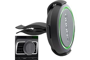 BABOTECH Halterung Lüftung für Ooono 2 Co-Driver No.2 Mount Clip für Lüftungsgitter Halter No2 V2 (Schwarz)