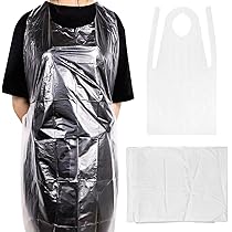 Grembiule Monouso In Politene Bianco - Confezione Da 100 Pezzi, Protezione Antimacchia E Batterica - Foto 12