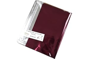 PACK-IN CENTER SRL Buste regalo METAL TINTA UNITA, con Striscia Adesiva, Colori Assortiti, Dimensione cm 25x38+3,5 - Pezzi 100