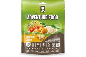 Adventure Food - Poulet au Curry - Repas lyophilisé - Expedition Quality