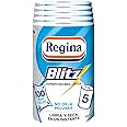 Regina Blitz Kitchen Paper, 5 Rolls, 100 Maxi Sheets, 3-Ply, Ideal for Cleaning Household Surfaces, Lint Free, Recyclable Paper Packaging, 100% FSC Certified Paper