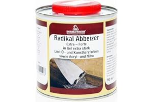 BORMA WACHS Abbeizer Kräftige Power 0,75 Liter Gel Lackabbeizer DMC frei Farbabbeizer