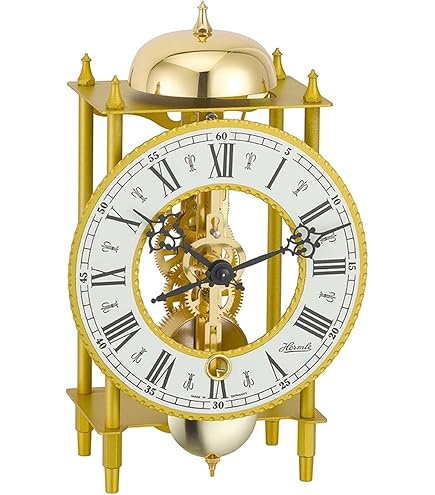 Pendule deur / wijzerplaat = bol glas =49475