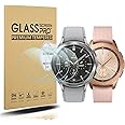 Diruite 4-Pack for Samsung Galaxy Watch 4 Classic 42mm Screen Protector Tempered Glass for Samsung Galaxy Watch 4 Classic 42mm[Diameter Size 31mm][2.5D 9H Hardness,Anti-Scratch][Optimized Version]