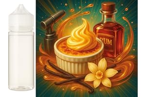 Rum Brûlée - rhum beurre vanille arôme concentré - Vegan - Sasami - 10 ml