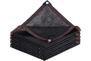 CAPGOOST Red de Sombra, 3X4M Malla Sombra, Red de Sombra Exterior, Red de Sombra con Ojales, Malla Ocultacion Jardin Exterior, Sombreador Pergola Tela de Sombra para Patio, Pergola, Jardín, Balcon, Terraza