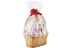Woodluv Create Your Own Wicker Gift Hamper Basket Kit Christmas Presents, Christening, Wedding, Baby Shower or Birthday Gift