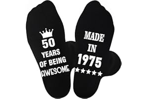 Jeasona Father's Day Gift for Dad from Daughter/Son/Wife Funny Socks 9-11 Non-slip Cotton Birthday Gifts for Grandad Husband Boyfriend