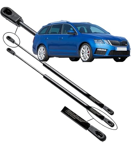BESTPRICE 2x Gasfedern Heckklappe Für SKODA OCTAVIA I (1U2) - Kofferraumdämpfer Ersatz