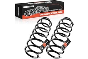 Frankberg 2x Coil Spring Rear axle Compatible with Fiesta VI CB1 CCN 1.25L 1.4L 1.6L Hatchback 2008-2012 Replace# 1547329