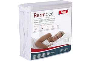 REMI HOGAR Remibed | Funda de colchón Anti chinches | Cama 150 (150 x 200) | Oeko-Tex 100 | Cremallera compacta | Doble faldón de Seguridad | Membrana Smartex | Cubrecolchón