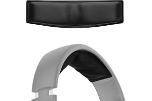 kwmobile Band kompatibel med Sennheiser HD560S/HD400 Pro/HD620S - Hörlursrem i svart - mjukt pannband för hörlurar