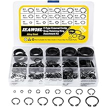 310 Anelli Elastici Di Sicurezza - Kit C-Clips Per Meccanica E Fai Da Te - Foto 3