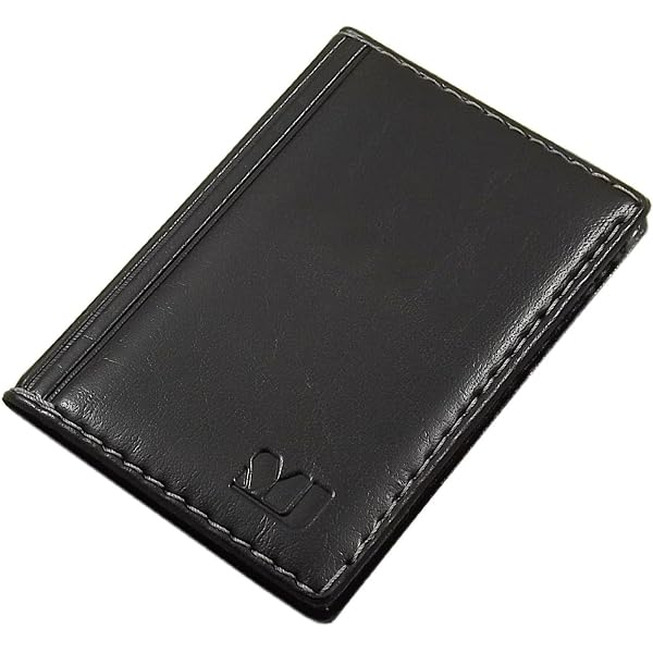 Étui Passeport Cuir Nappa Avec Protection RFID NFC - Housse Carnet Vaccination Noir
