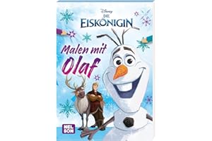 Disney Die Eiskönigin: Malspaß mit Olaf: Block mit lustigen Ausmalmotiven für Olaf-Fans | Für Kinder ab 4 Jahren (Disney Die Eiskönigin: Jetzt schon ein Klassiker!)