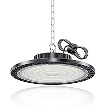 UFO Projecteur LED Industriel 100W 15000LM, 2 Pièces Lampe