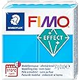 STAEDTLER 8020-374 Fimo Effect Oven-Hardening Polymer Modelling Clay, Translucent Blue, 57 g (1 Packung)
