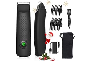 BEESJUY Afeitadora Corporal Masculina,Recortadora Corporal Hombre, Depiladora Corporal Hombre,Lavable,Maquina Depilar Hombre para Cuerpo,Ingle y Partes Íntimas,Afeitadora Zona Intima,Regalo de San Navidad