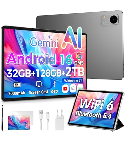 TECLAST P40HD Android Tablet 13 10 Inches, 16GB RAM + 128GB ROM