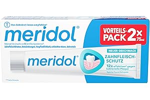 ‎MERIDOL meridol Toothpaste 2 x 75 ml - Toothpaste Fights Gum Disease, Antibacterial Effect