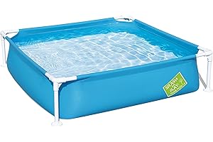 ‎BESTWAY Bestway® My First Frame Pool 122 x 122 x 30,5 cm, eckig