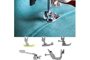 LetCart Nähfuß, Stahl Nähfuß, Maschinenzubehör - 12 Stück Stahl Industrienähmaschine Computer Flachmaschine Nähfuß für Nähmaschine