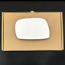 Stick-On Wing Mirror Glass For Vauxhall Vectra 2002-2008 Passenger Side - Convex Replacement Glass AGL-561 Silver