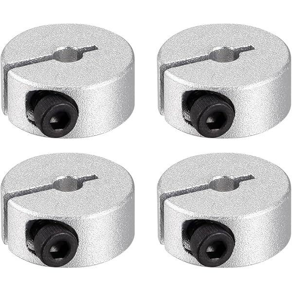 AUZHU - SCA - Metric - Stainless Steel Shaft Collars Fixing Rings Set Collars Quick Release Locating Rings Stop Rings Bushing Throat Clamps Snap Ring
