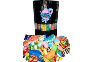 MYBRAND1 SUPER SWEET FREEZE DRIED SWEETS! - Best sweet variety bag of all your favourite freeze dried sweets by freeze candy store. Sweet bag, Birthday bag, Gift bag Party bag for every occasion.