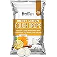 Herbion Naturals Cough Drops with Natural Honey Lemon Flavor, Dietary Supplement, for Adults and Children Over 6 Years, 25 Drops