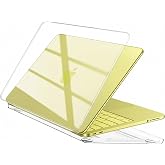 Minesk MacBook NEO 13 in&ccedil; ile Uyumlu Ultra Şeffaf Alt &Uuml;st Takım Sert Kılıf - Kusursuz Kalıp ve M&uuml;kemmel Koruma - Ekstra Parla