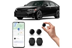 SZSEYNMY Tracker tag Android, GPS Tracker per Auto, Magnetico Nascosto Localizzatore Gps Senza SIM, GPS Auto Localizzatore Compatibile congoo- gle Find My App per Bambini, Auto, Animali Domestici (2 nero)