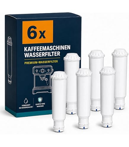 Trade-Shop 2X Wasser-Filter für Krups Kaffeevollautomat EA8105 EA810570 EA8108 EA810870 EA8150 EA815b EA815b70 EA815p EA815070 EA8160 EA816031 / Filterpatrone Küche, Haushalt & Wohnen