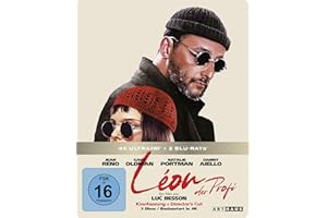 Leon - Der Profi - Definitive Edition - Limited Steelbook (4K-UHD + 2 Blu-rays)