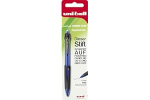 Faber-Castell uni-ball 141396 - Pióro kulkowe Powertank, 1.0 mm, niebieskie, 1 szt.