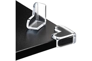 Wemk Protection Coin de Table, 12 Pièces Protege Angle de Table avec Une Colle améliorée pour Securite Enfant Domestique, Livré avec des Autocollants de Rechange