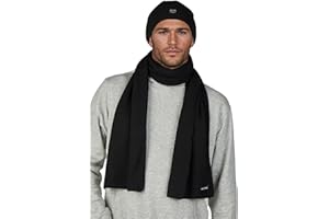 JACK & JONES Mütze Schal Set Herren 2-in-1 Winter-Set Beanie Wintermütze Winterschal Schwarz Blau Grau Beige