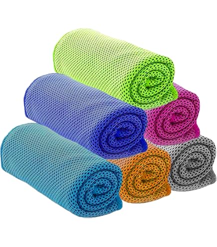 Asciugamano Rinfrescante In Microfibra Rosa - 100x30 Cm, Raffreddamento Istantaneo, Protezione UV 50+, Per Sport, Palestra, Corsa, Collo