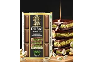 ZEGO Dubai Chocolate Bar Pistachio – 100g Kunafa Bar with Pistachio Cream Filling – Luxurious Fix Dubai Chocolate – Best Gifts for Kids, Family & Friend (Pack of 1)