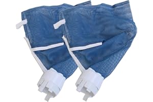 ATIE 360/380 Pool Cleaner Leaf Bag 9-100-1012 with Netting Holes Replacement for Zodiac Polaris 360/380 Pool Cleaner Great for Picking Up Leaves, Acorns, Twigs During Leaves-Falling Season (2 Pack)