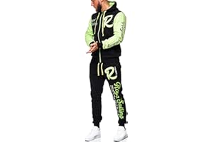 OneRedox Herren Trainingsanzug Jogginganzug Sportanzug Modell 3677
