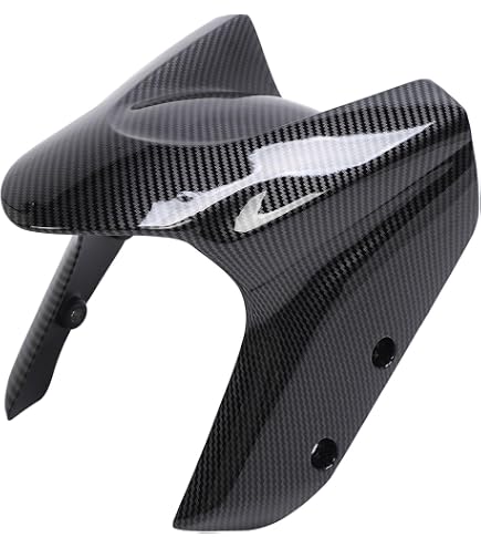 Parafango Anteriore In ABS Nero Lucido Per Yamaha TMAX 530 T-MAX SJ09 (2012-2014) - Ricambio Compatibile Ad Alta Qualità