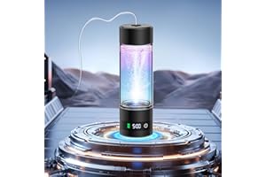 LOZLTX 2025 New Technology Hydrogen Water Bottle【NO.1 Double Hydrogen Content】420ml Hydrogen Water Bottle 【H2-Elektrolyse - 5000PPB】Heavy Metals Improve Water in 3 Min