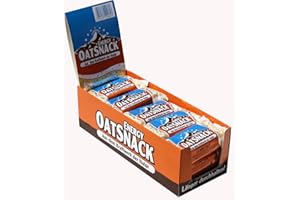 DAVINA OAT SNACK EnergyOatSnack Latte Macchiato (15x65g) | Kohlenhydrat Energieriegel mit Haferflocken für Sport & Freizeit | Langanhaltende Energie & leckerer Geschmack | Handgemacht & Veggie | Das Original