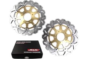 Arashi Dischi Freno Anteriori per Suzuki GSXR 600 750 2004-2005 K4 K5/GSXR 1000 2003 2004 K3 K3 Disco Accessori Ricambio Moto GSXR1000 GSX-R1000 GSX-R 1000 Oro