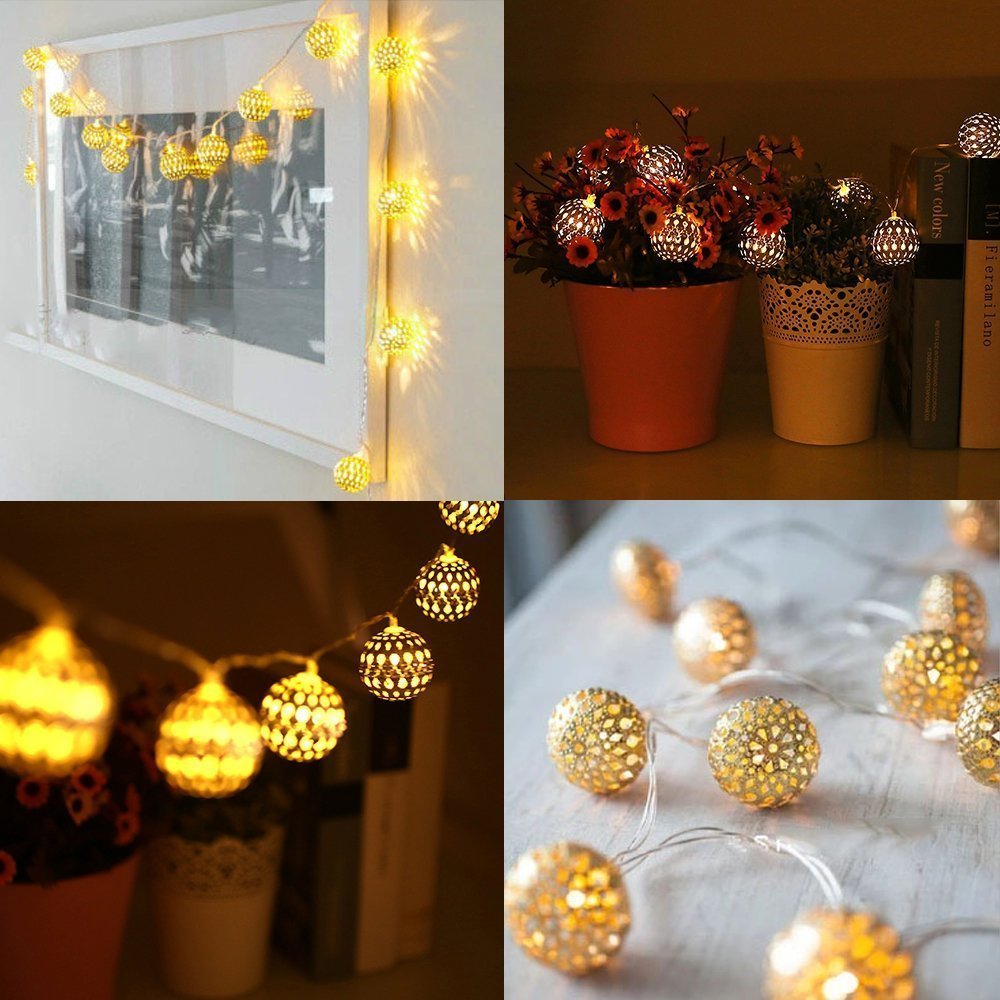 TECHNO E-TAIL String Lights (30 Led Metal Ball) - Image 8